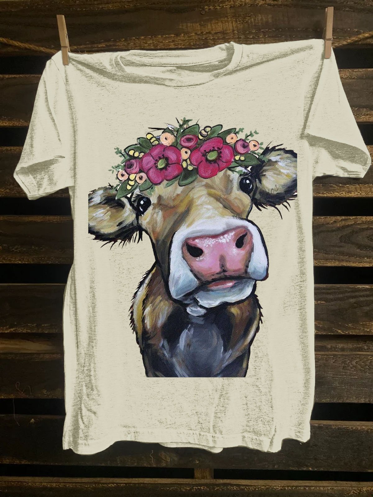 Cattle Western Style T-Shirt