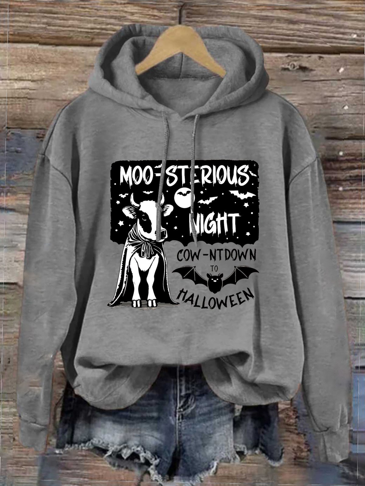 Hoodie Loose Western Style Halloween Hoodie