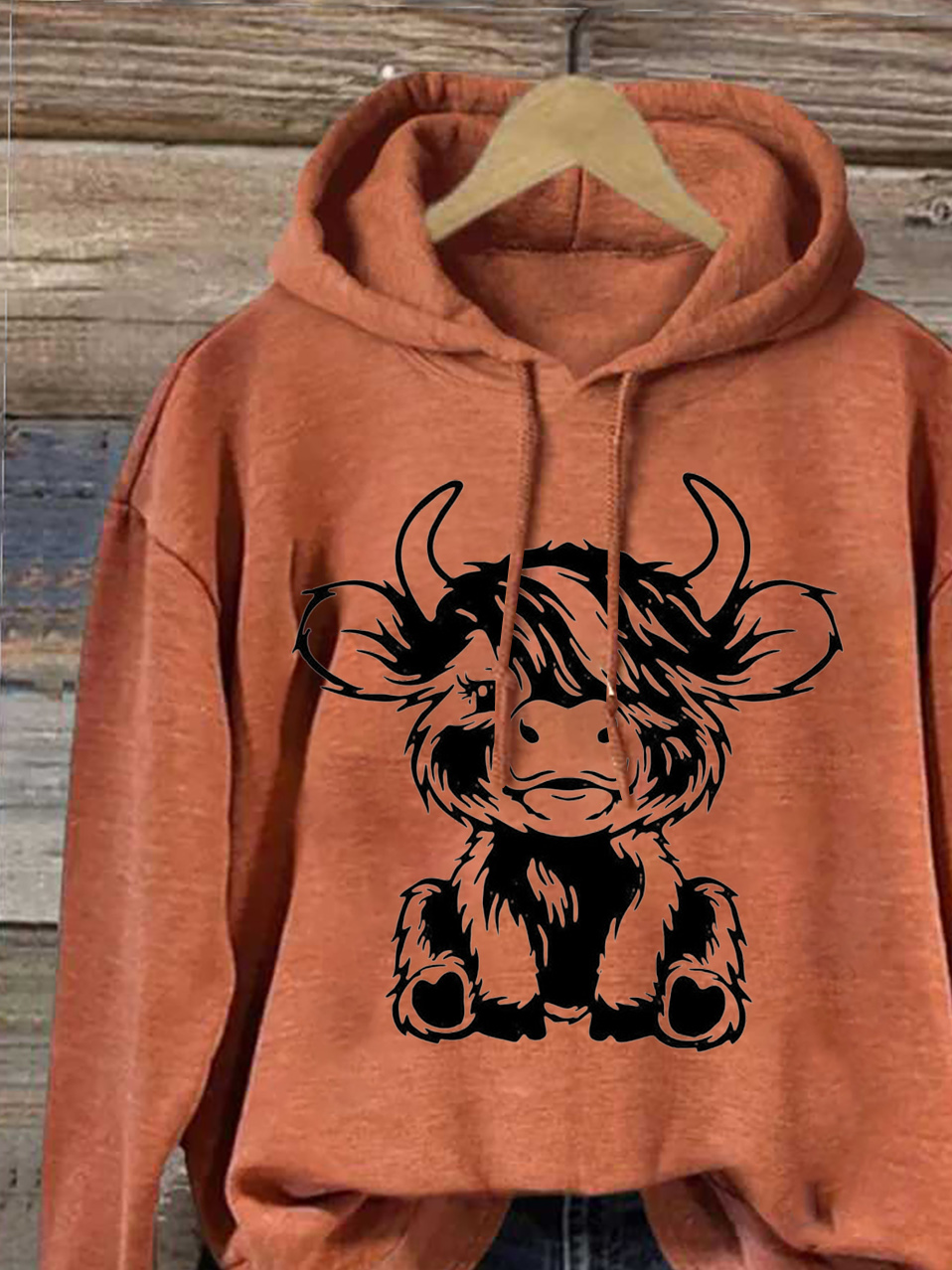 Loose Western Style Hoodie