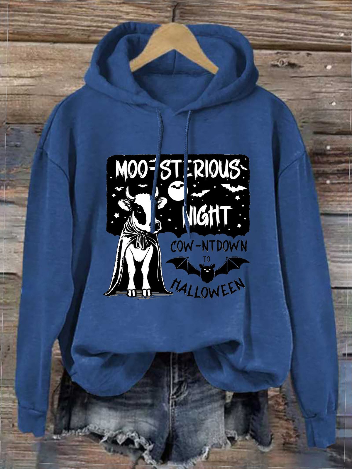 Hoodie Loose Western Style Halloween Hoodie