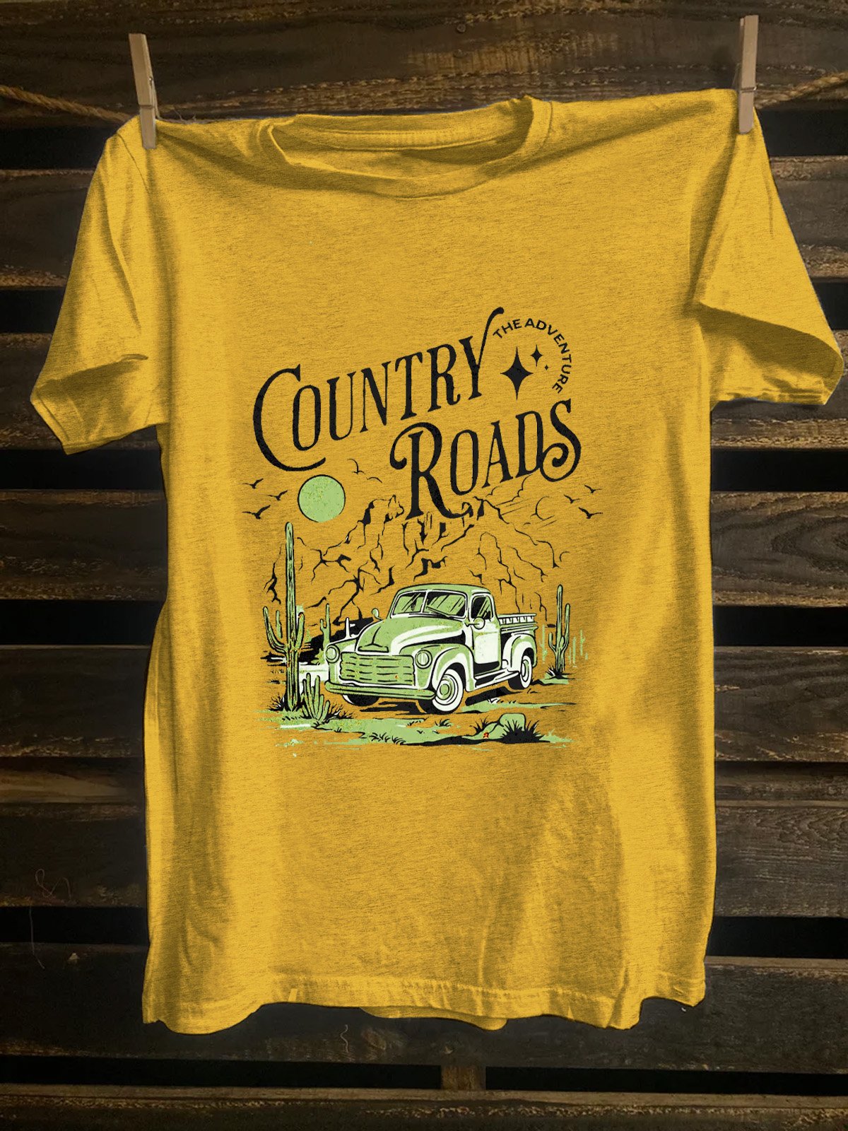 Take Me Home Country Roads Western Style T-Shirt