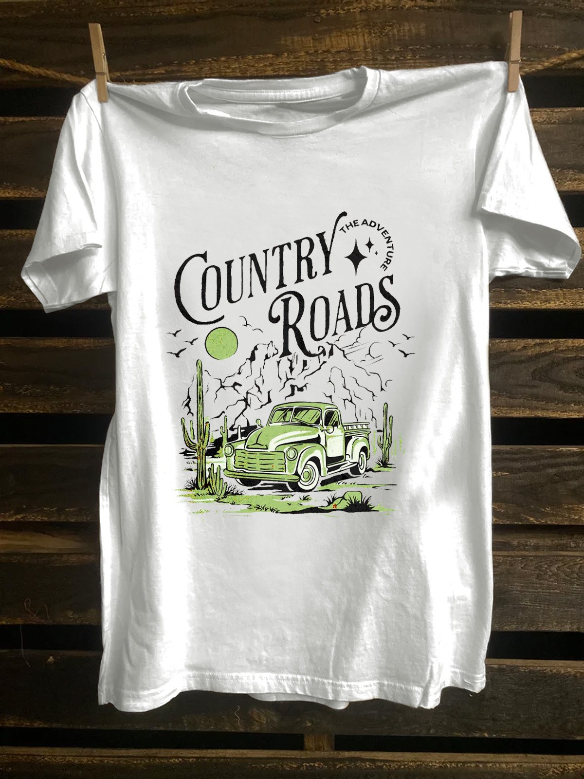 Take Me Home Country Roads Western Style T-Shirt