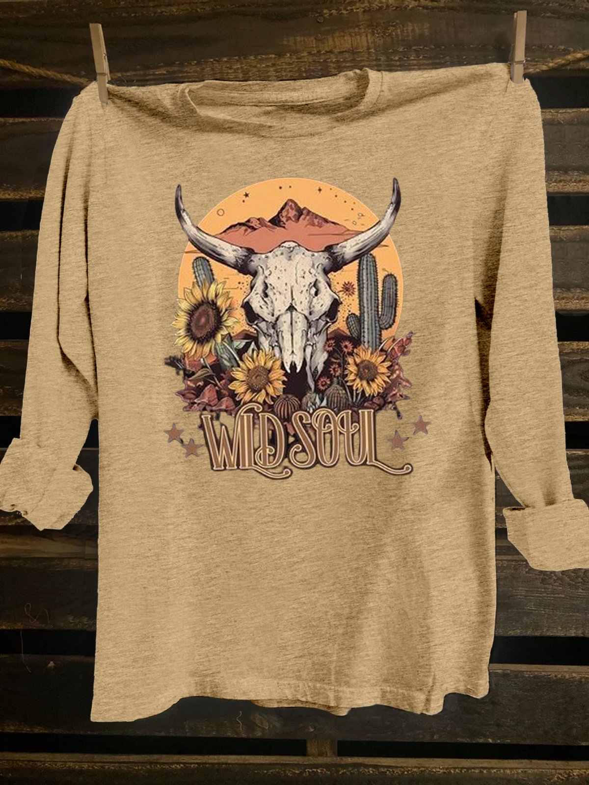 Western Style Loose T-Shirt