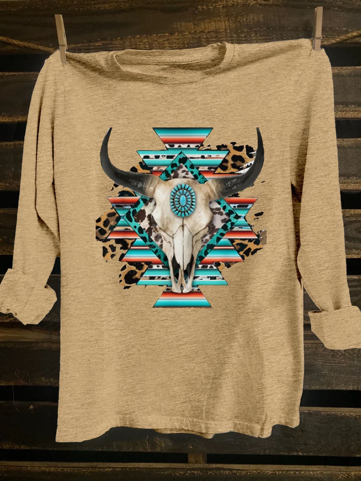 Western Style Loose T-Shirt